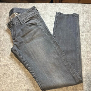 Hudson Straight Leg Jeans with the Classic Pocket Flap, Size 27